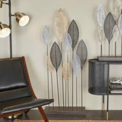 Deals 🎉 Studio 350 Bronze Metal Leaf Sculpture ✔️