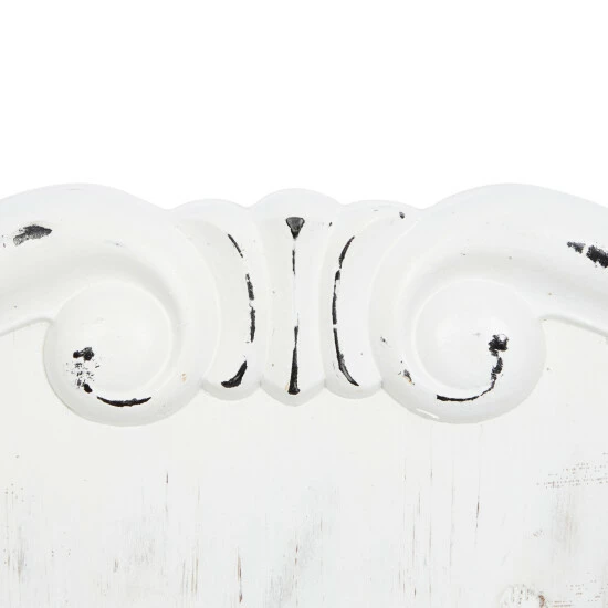 Best Pirce 👍 Studio 350 White Wood Farmhouse Wall Clock 31 X 22 X 4 - 22 X 4 X 31 🥰 - Image 3