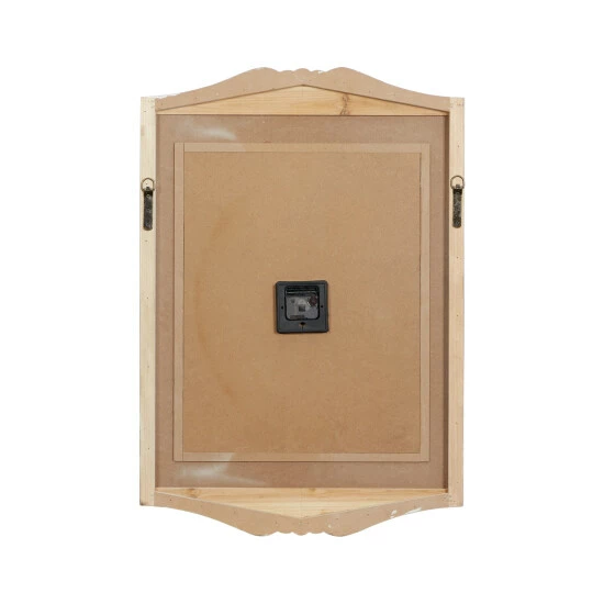 Best Pirce 👍 Studio 350 White Wood Farmhouse Wall Clock 31 X 22 X 4 - 22 X 4 X 31 🥰 - Image 6