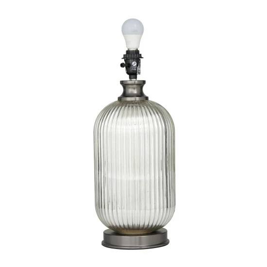 Discount 😀 Studio 350 Grey Glass Modern Accent Lamp 🎉 - Image 2
