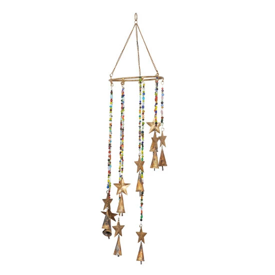 Buy ๐ Studio 350 Gold Iron Eclectic Windchime 26 X 7 X 7 - 7 X 7 X 26 ๐ - Image 2