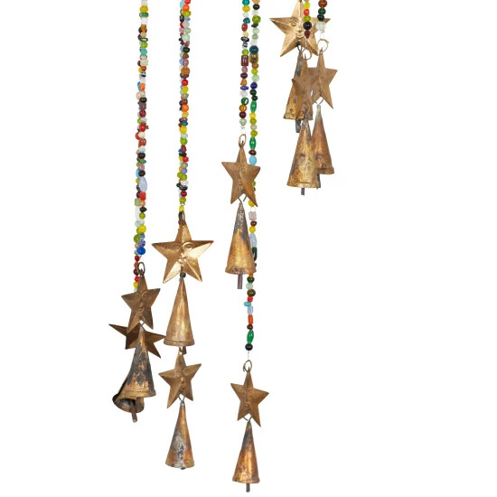 Buy ๐ Studio 350 Gold Iron Eclectic Windchime 26 X 7 X 7 - 7 X 7 X 26 ๐ - Image 4