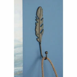Cheapest 🔔 Studio 350 Turquoise Iron Eclectic Wall Hook (Set Of 3) - 2 X 2 X 10 🎉