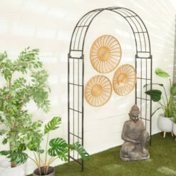 Top 10 🔔 Studio 350 Metal Contemporary Garden Arbor Black ✨