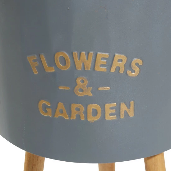 New 🎁 Studio 350 Multi Iron Farmhouse Planter (Set Of 3) - S/3 24", 21", 18"H 🎉 - Image 5