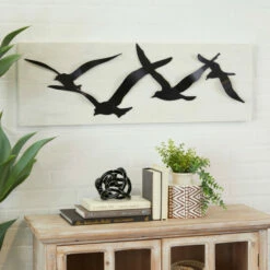 Wholesale 😀 Studio 350 Black Wood Coastal Wall Decor ✨