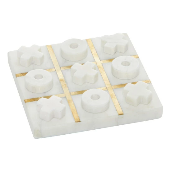 Top 10 😀 Studio 350 Marble Contemporary Game Set 1 X 6 X 6 - 6 X 6 X 1 Gold 🤩 - Image 2