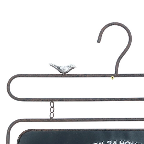 Budget 😀 Studio 350 Black Iron Farmhouse Wall Hook 22 X 20 X 2 🎉 - Image 4