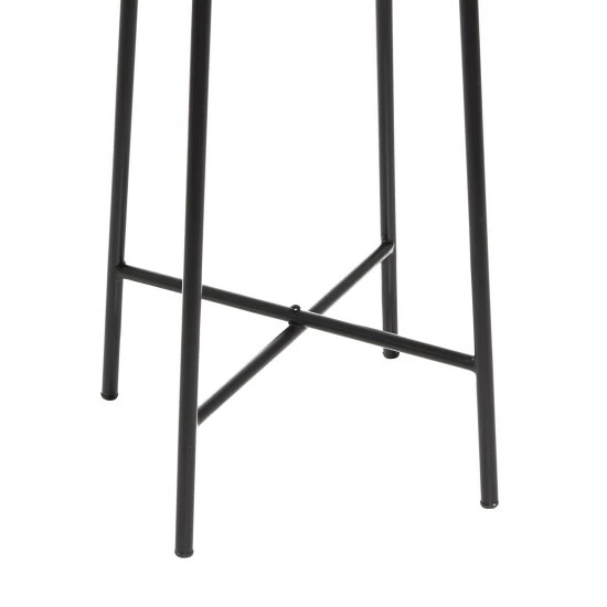 Discount 👏 Studio 350 Black Iron Contemporary Accent Table 29 X 14 X 14 - 14 X 14 X 29 😉 - Image 6
