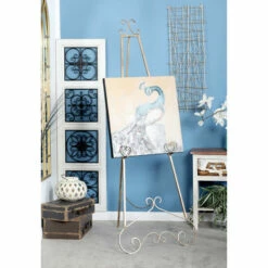 Flash Sale ⭐ Studio 350 Gold Metal Traditional Easel 68 X 23 X 33 - 23 X 33 X 68 🤩