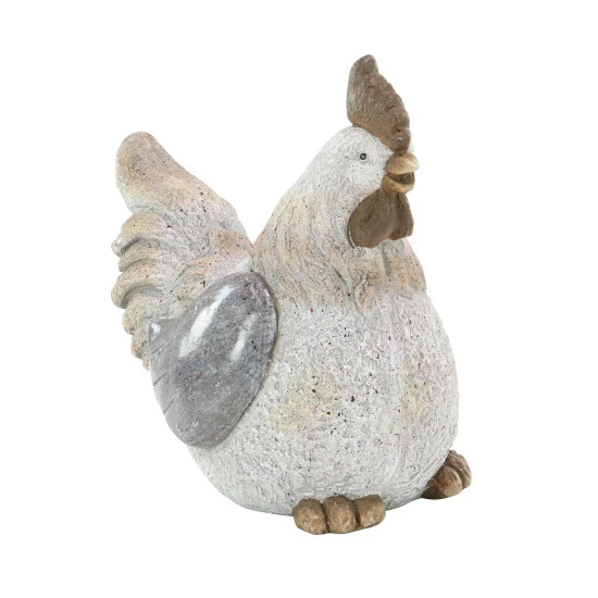Flash Sale 🔔 Studio 350 Grey Polystone Country Garden Sculpture Hen 16 X 15 X 11 - 15 X 11 X 16 😀 - Image 2