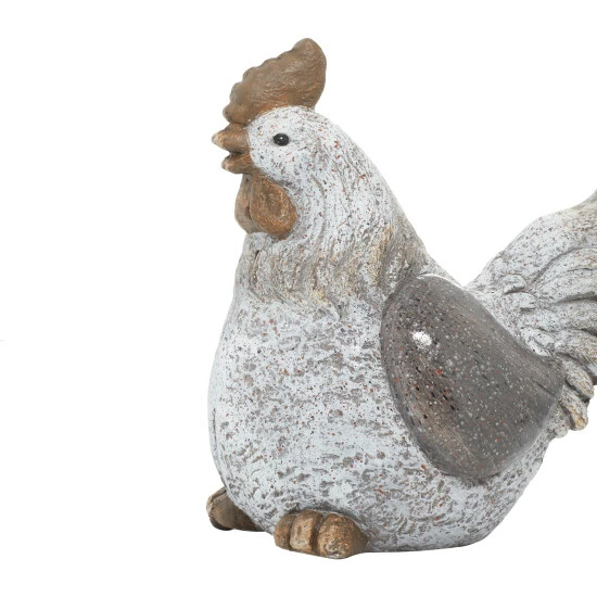 Flash Sale 🔔 Studio 350 Grey Polystone Country Garden Sculpture Hen 16 X 15 X 11 - 15 X 11 X 16 😀 - Image 6