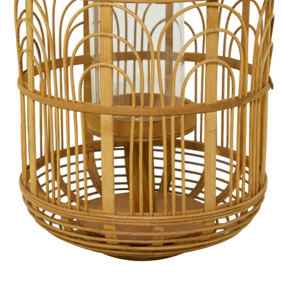 Wholesale ๐ Studio 350 Brown Bamboo Bohemian Lantern ๐คฉ - Image 5