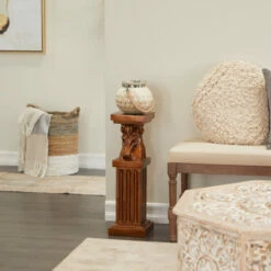 Wholesale 🤩 Studio 350 Traditional Polystone Horse Pedestal Table 25"High - 8"L X 9"W X 25"H ✨