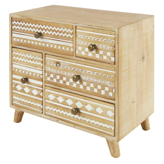 Buy 🔔 Studio 350 Brown Natural Jewelry Box 13 X 14 X 9 - 14 X 9 X 13 💯