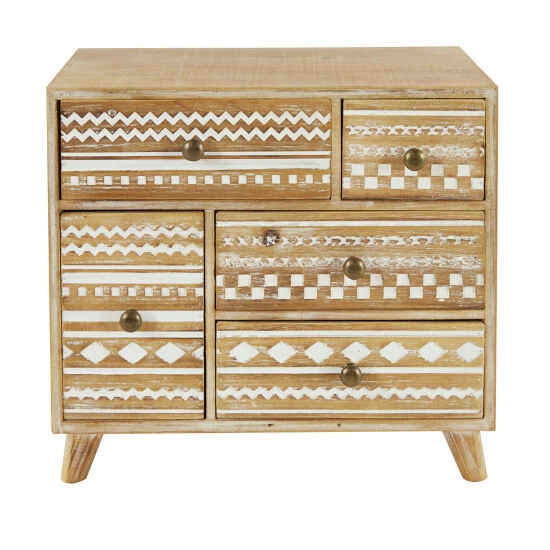 Buy 🔔 Studio 350 Brown Natural Jewelry Box 13 X 14 X 9 - 14 X 9 X 13 💯 - Image 3