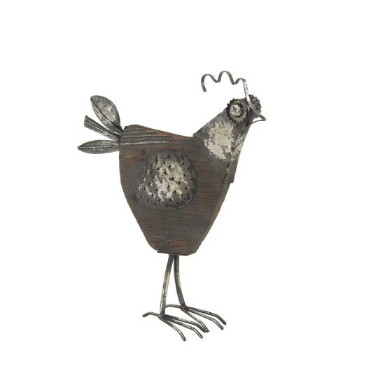 Discount ๐งจ Studio 350 Black Fir Farmhouse Garden Sculpture Rooster 19 X 19 X 6 - 19 X 6 X 19 ๐ - Image 5