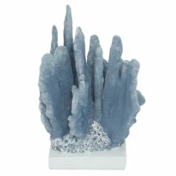 Best Pirce ✔️ Studio 350 Blue Or White Polystone Beach Coastal Sea Coral Sculpture - 7 X 6 X 10 🤩