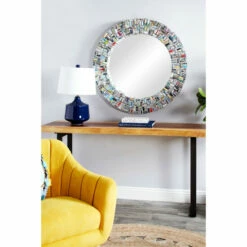 Promo 👍 Studio 350 Multi Glass Eclectic Wall Mirror 47 X 38 X 2 - 38 X 2 X 38 ✔️