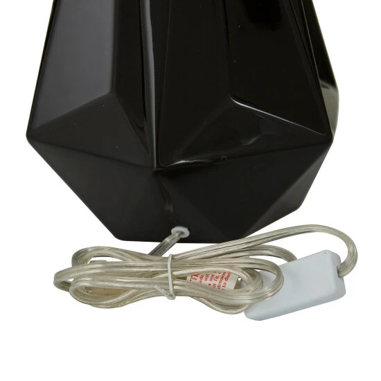 Brand new ✨ Studio 350 Stoneware Modern Table Lamp - 15 X 15 X 26 White/white 🌟 - Image 4