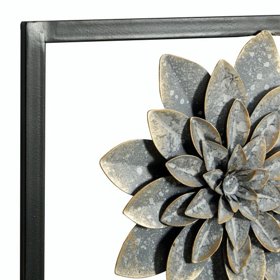 Cheap 🤩 Studio 350 Grey Iron Contemporary Wall Decor (Set Of 2) - 12 X 1 X 36 ✔️ - Image 4