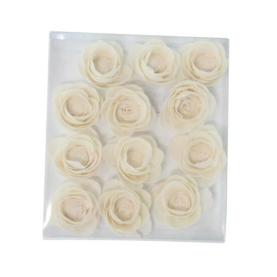 Discount ✔️ Studio 350 Boxed Natural White Peony And Ranunculus Sola Flowers (Set Of 2) 🎉 - Image 4