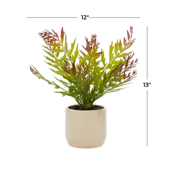 Best Pirce ๐ Studio 350 Beige Ceramic Contemporary Artificial Foliage 13 X 11 X 12 - 11 X 12 X 13 ๐ - Image 5