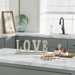 Brand new ๐ Studio 350 Silver Aluminum Traditional Decorative Sign 8 X 20 X 2 - 20 X 2 X 8 ๐