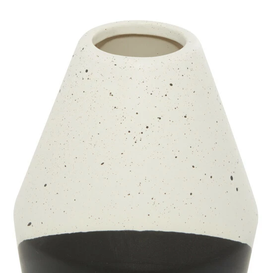New ๐ Studio 350 Black Ceramic Contemporary Vase 12 X 6 X 6 ๐งจ - Image 5