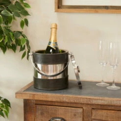 Top 10 🥰 Studio 350 Leather Modern Wine Holder - 8 X 7 X 12 Brown 🔔