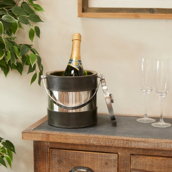 Top 10 ๐ฅฐ Studio 350 Leather Modern Wine Holder - 8 X 7 X 12 Brown ๐