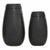 Promo 😉 Studio 350 Black Ceramic Modern Vase (Set Of 2) - 9 X 9 X 16 🛒