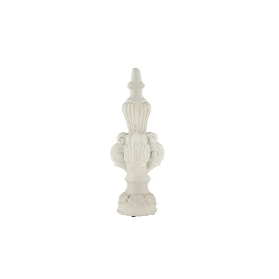 Discount 😀 Studio 350 White Fiberglass Farmhouse Sculpture Finial 20 X 7 X 7 - 6.50 X 6.70 X 19.40 🤩 - Image 5