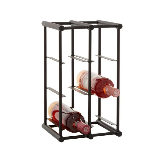 Best reviews of ⌛ Studio 350 Black Iron Industrial Wine Rack 15 X 9 X 8 - 9 X 8 X 15 😀 - Image 2