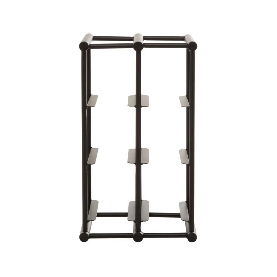 Best reviews of ⌛ Studio 350 Black Iron Industrial Wine Rack 15 X 9 X 8 - 9 X 8 X 15 😀 - Image 4