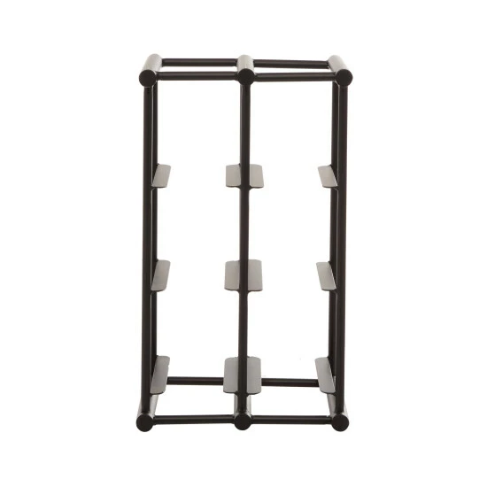 Best reviews of ⌛ Studio 350 Black Iron Industrial Wine Rack 15 X 9 X 8 - 9 X 8 X 15 😀 - Image 8