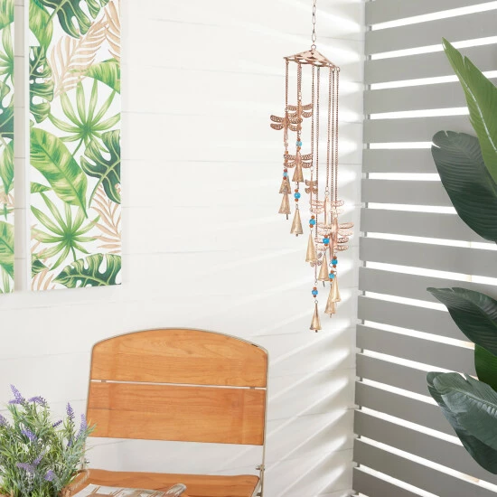 Budget ✨ Studio 350 Brass Iron Eclectic Windchime 36 X 5 X 1 ❤️