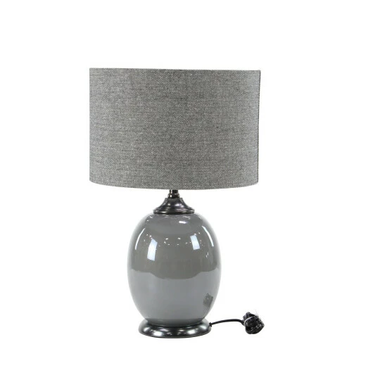 Best reviews of 🥰 Studio 350 Modern 23 X 15 Inch Matte Gunmetal Gray Table Lamp With Linen Shade 😉 - Image 3
