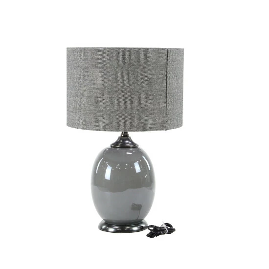 Best reviews of 🥰 Studio 350 Modern 23 X 15 Inch Matte Gunmetal Gray Table Lamp With Linen Shade 😉 - Image 4