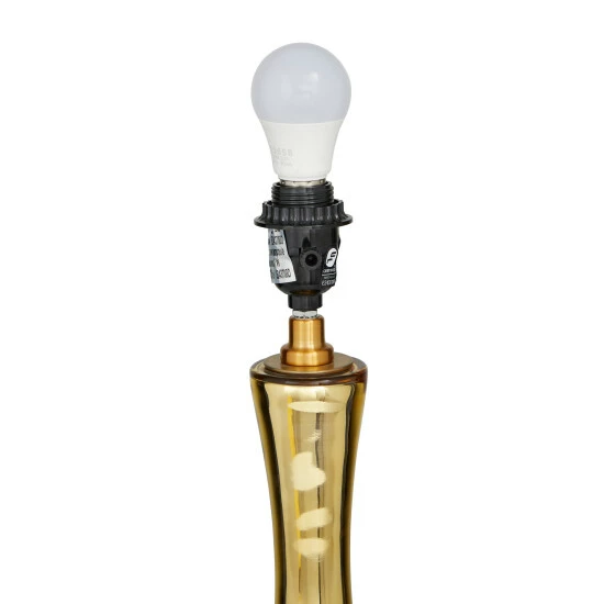 Cheapest 😀 Studio 350 Gold Glass Glam Accent Lamp - 15 X 15 X 27 😍 - Image 3