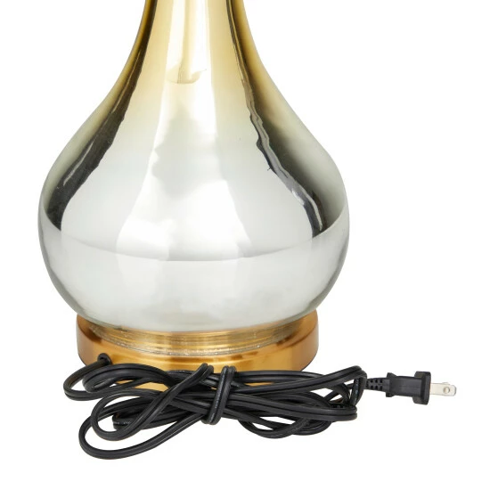 Cheapest 😀 Studio 350 Gold Glass Glam Accent Lamp - 15 X 15 X 27 😍 - Image 4
