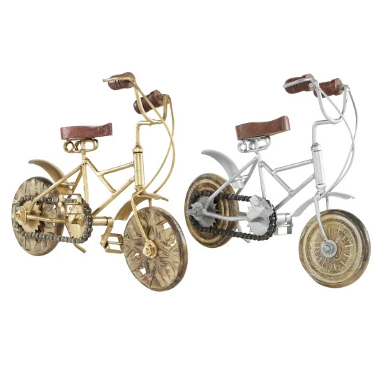 Cheap 🌟 Studio 350 Multi Iron Vintage Sculpture Bicycle (Set Of 2) - 4 X 10 X 8 ✨ - Image 2
