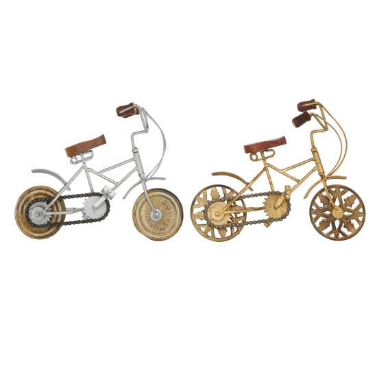 Cheap 🌟 Studio 350 Multi Iron Vintage Sculpture Bicycle (Set Of 2) - 4 X 10 X 8 ✨ - Image 3