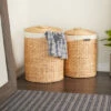 Best reviews of 🤩 Studio 350 Brown Sea Grass Traditional Storage Basket (Set Of 2) - 18 X 18 X 25 Round ✨