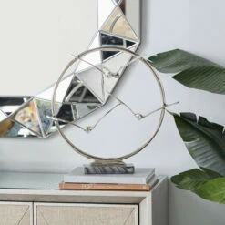 Promo 💯 Studio 350 Aluminum Modern Sculpture Bird 18 X 19 X 5 - 19 X 5 X 18Round Gold ⭐