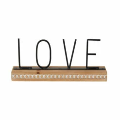 Discount ๐ Studio 350 Black Wood Traditional Decorative Sign - 16 X 4 X 7 ๐