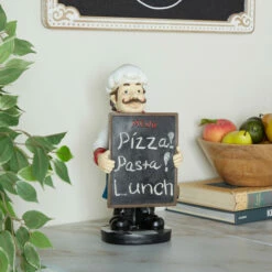 Deals ✔️ Studio 350 Black Polystone Traditional Decorative Sign 13 X 7 X 5 - 7 X 5 X 13 👍