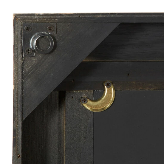 Discount 💯 Studio 350 Brown Fir Industrial Wall Mirror 32 X 32 X 4 - 32 X 4 X 32 - 32 X 4 X 32 👏 - Image 6