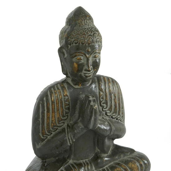 Best Sale ✨ Studio 350 Dolomite Rustic Sculpture Buddha 16 X 13 X 7 - 13 X 7 X 16 Cream 💯 - Image 5