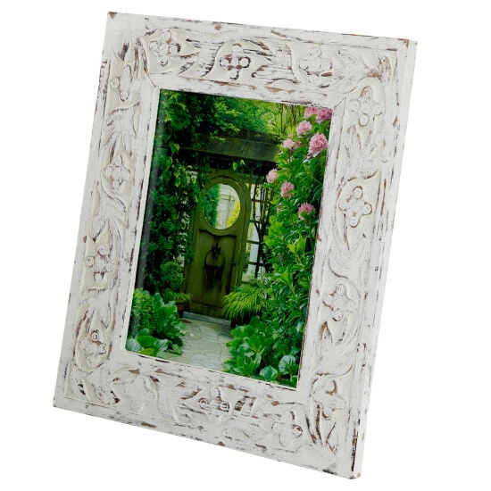 Cheapest 🛒 Studio 350 White Wood Farmhouse Photo Frame Standard 15 X 13 X 1 🥰 - Image 2